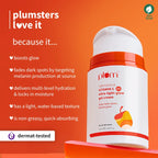 PLUM CALENDULA & VITAMIN C 1% ULTRA- LIGHT- GLOW GEL CREAM | HELPS FADE SPOTS, BOOSTS GLOW FOR ALL SKIN TYPE 50ml 1.69 fi. oz.