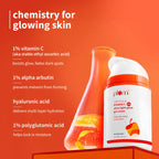 PLUM CALENDULA & VITAMIN C 1% ULTRA- LIGHT- GLOW GEL CREAM | HELPS FADE SPOTS, BOOSTS GLOW FOR ALL SKIN TYPE 50ml 1.69 fi. oz.