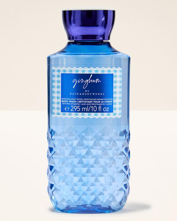 BATH & BODY WORKS Gingham Body Wash.