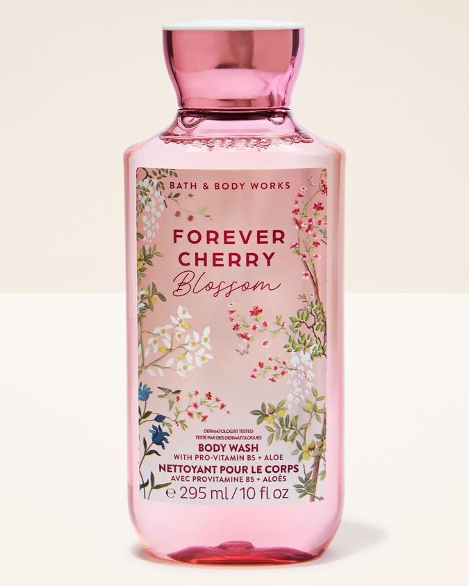 BATH & BODY WORKS Forever Cherry Blossom Body Wash.