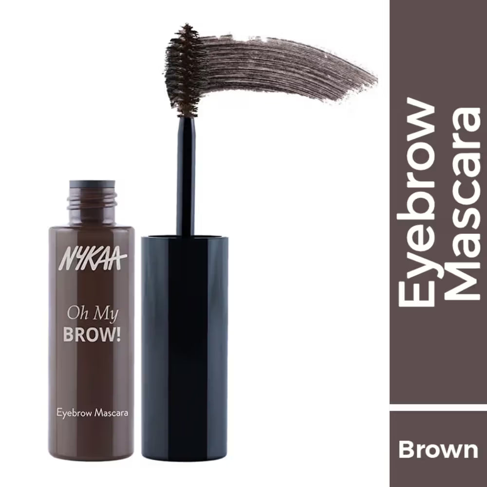 Nykaa Oh My Brow! Eyebrow Mascara - Sirius Brown (4.2ml)