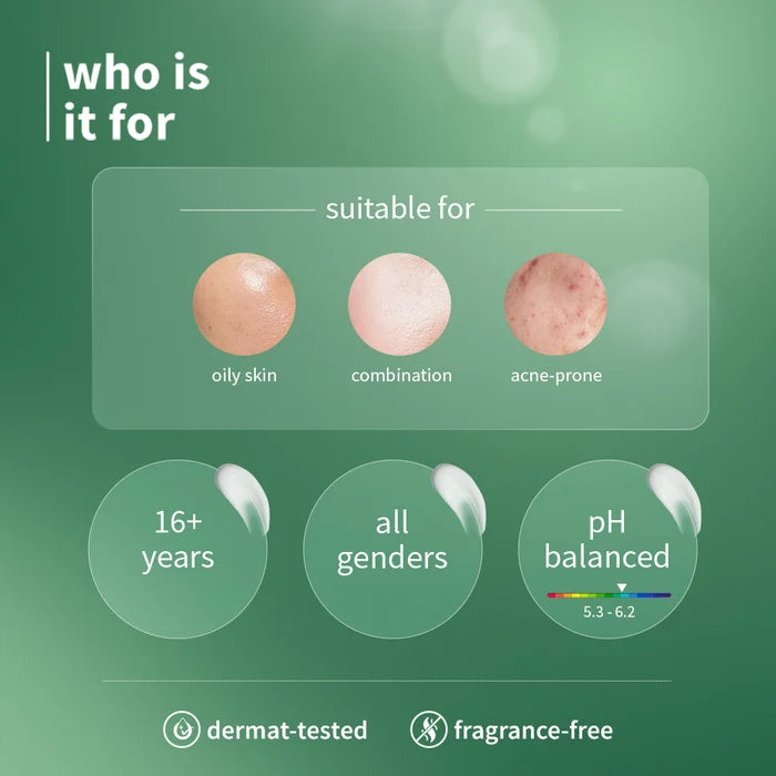 PLUM GREEN TEA & ZINC SUPER - MATTE SUNSCREEN GEL | PROTECT FROM UV, CONTROL OIL SPF 50 PA++++ TRUE SPF  50g 1.76 oz.