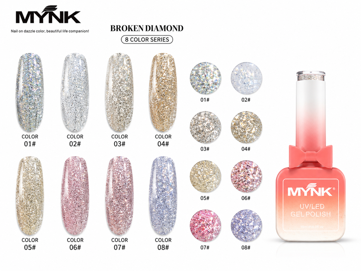 MYNK Professional Broken Diamond for Nails