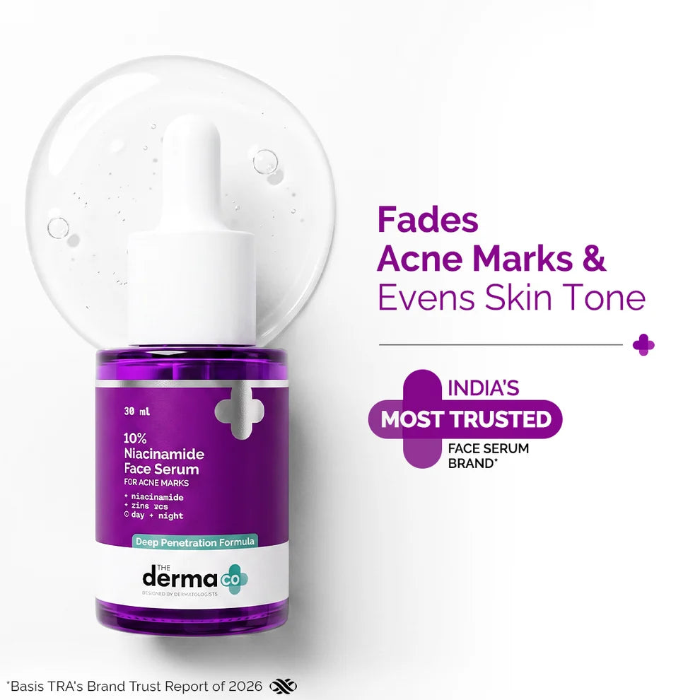 The Derma Co 10% Niacinamide Face Serum with 2% Zinc PCA - 30ml