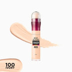 Maybelline New York Instant Age Rewind Dark Circles Treatment Concealer - Medium, Packed with Goji Berry & Haloxyl, Bright & Refreshed eyes, Erase dark circles & fine lines, Long Lasting Concealer, 6g