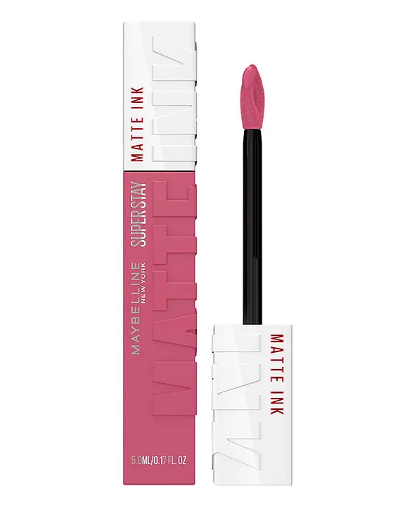 Maybelline New York Superstay Matte Ink Liquid Lipstick - 16H Longwear Matte | Entrepreneur, 5ml