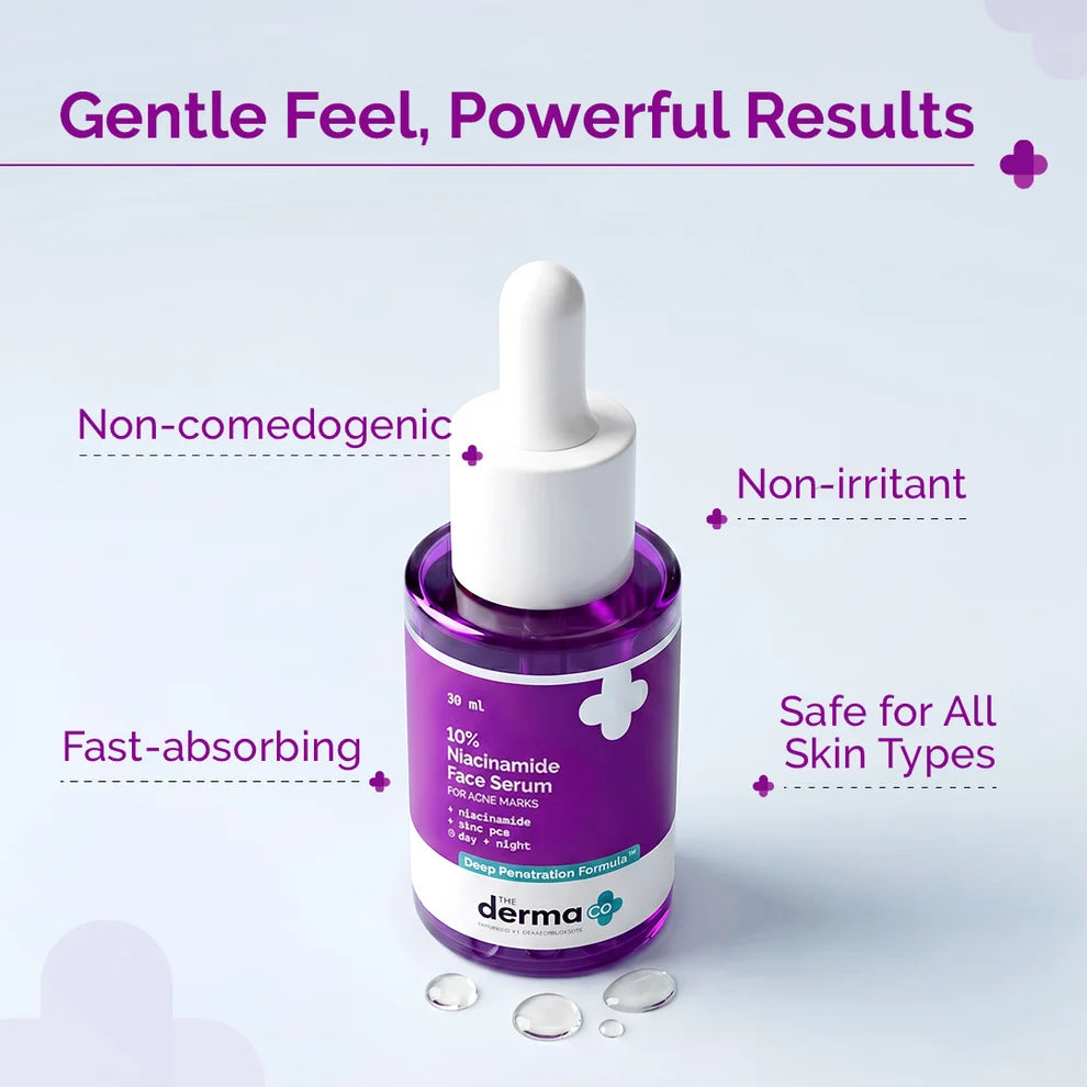 The Derma Co 10% Niacinamide Face Serum with 2% Zinc PCA - 30ml