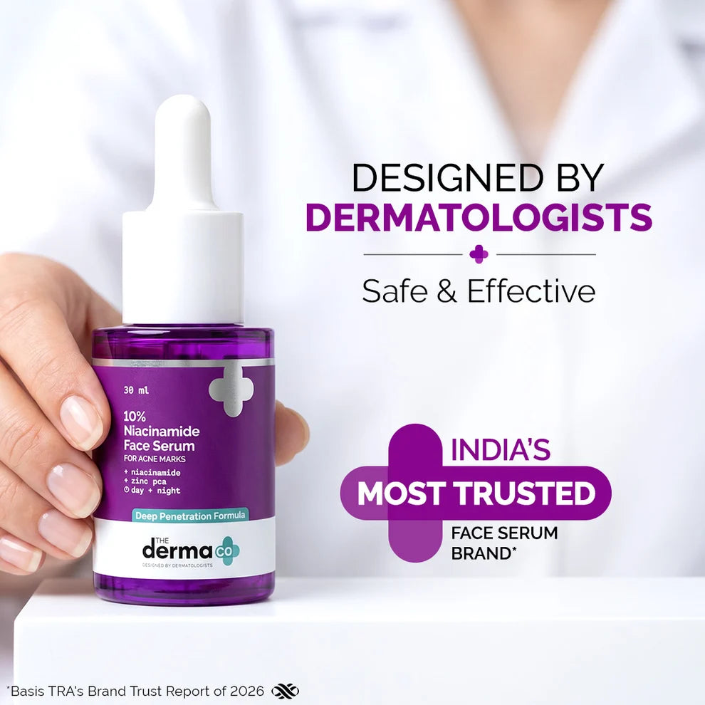The Derma Co 10% Niacinamide Face Serum with 2% Zinc PCA - 30ml