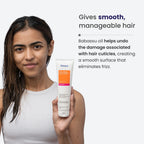 RE' EQUIL ANTI-FRIZZ & SMOOTHENING HAIR CONDITIONER | Organic Babassu Oil Erythritol | Reduces Frizziness Improves Manageability For All Hair Types | Dermatologically Tested 125g /4.41 oz