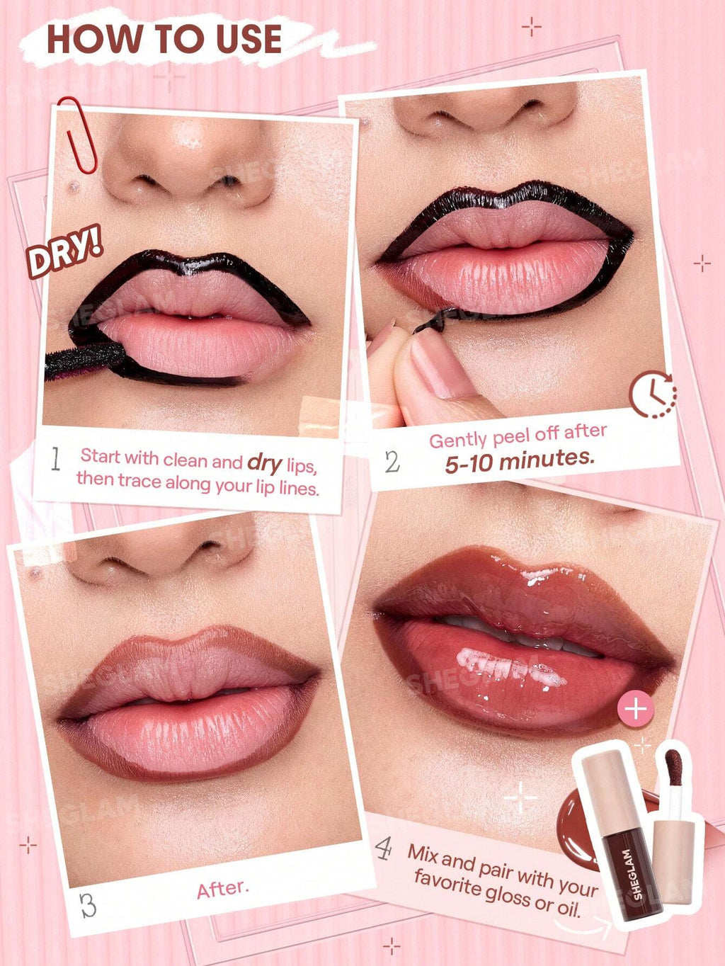 Fall In Line Peel Off Lip Liner Stain
