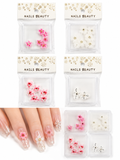 Elevate your nail art with exquisite handmade 3D flowers. Each piece is meticulously crafted to add dimension and elegance to your manicure.