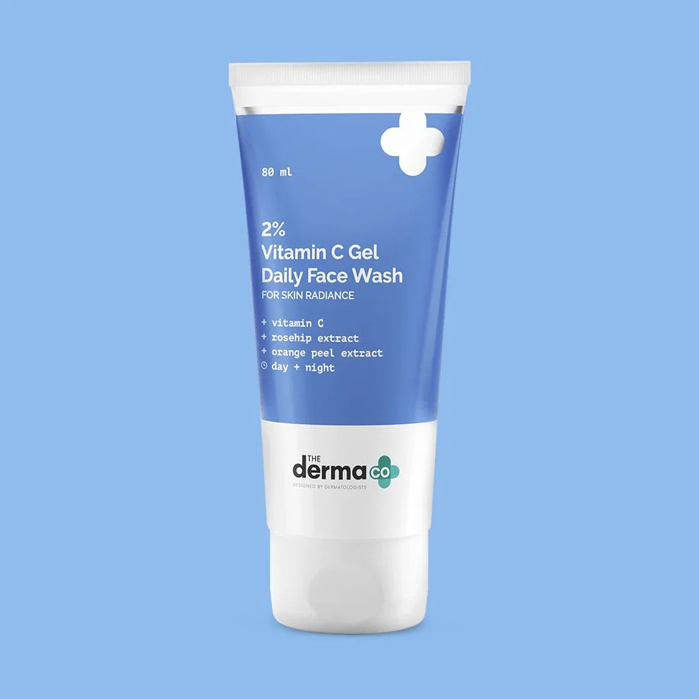 The Derma Co 2% Vitamin C Gel Daily Face Wash.80ml