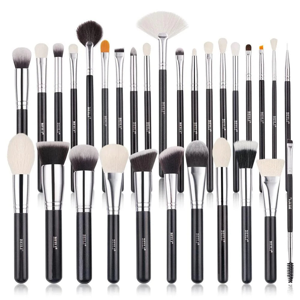 BEILI 30PCS Professional Wood Makeup Brush Set B30-S02