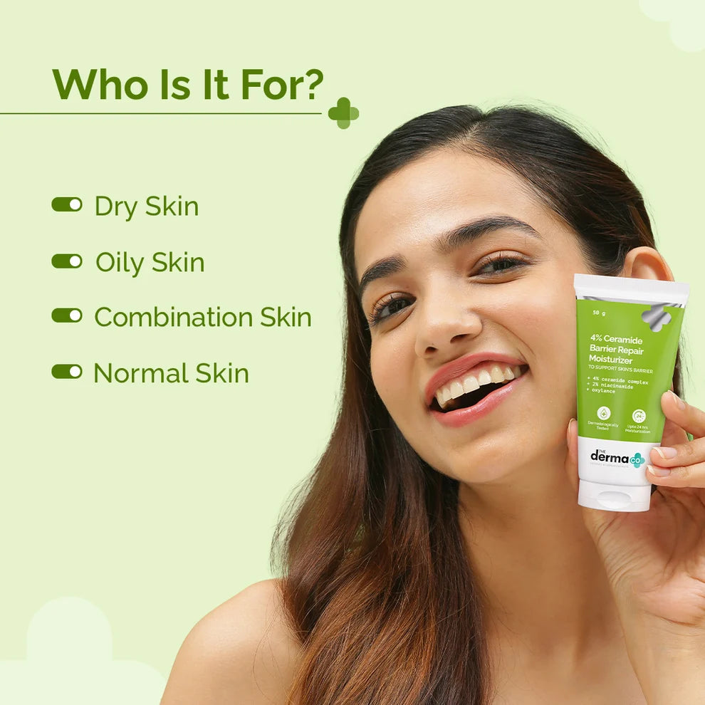 The Derma Co 4% Ceramide Barrier Repair Moisturizer.50 gm
