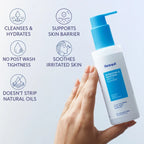 RE' EQUIL HYDRATING & SOOTHING  GENTLE CLEANSER| Ceramide, Panthenol Oat Beta Glucan | No Post-Wash Tightness For Dry, Normal, Sensitive Skin| Dermatologically Tested 150 ml/5.07 fl. oz.