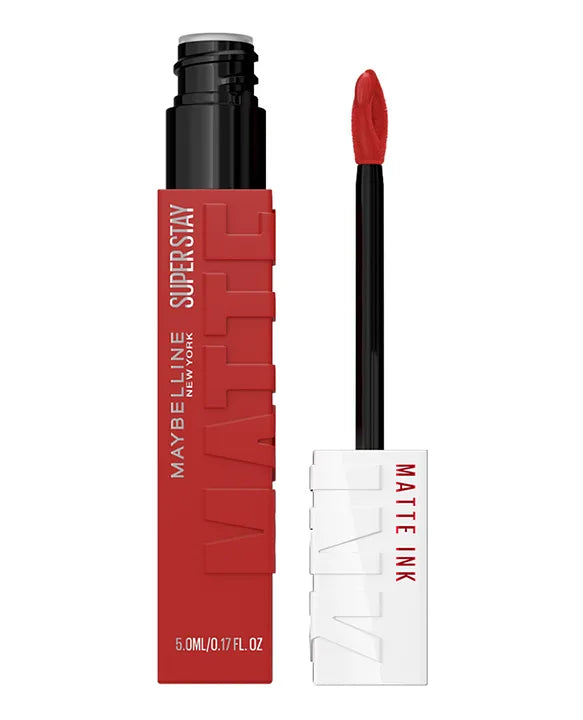 Maybelline New York Superstay Matte Ink Liquid Lipstick - 16H Longwear Matte | Entrepreneur, 5ml