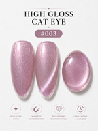 Mynk Professional High Gloss Cat Eye for Nails delivers salon-quality shine with a mesmerizing cat eye effect.