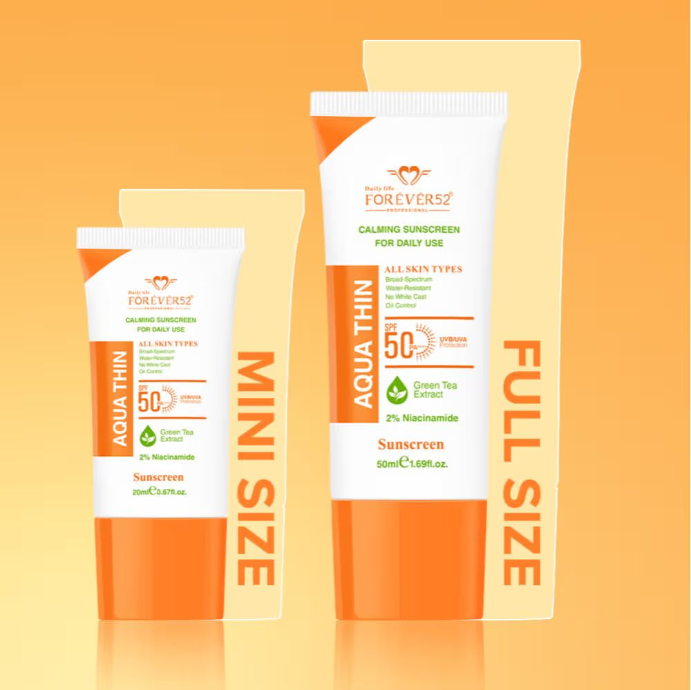 Daily Life Forever52 Aqua Thin Calming Sunscreen.