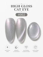 Mynk Professional High Gloss Cat Eye for Nails delivers salon-quality shine with a mesmerizing cat eye effect.