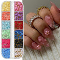 3D FLOWER ACCESSORY COLORFUL FO NAILS