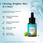 PILGRIM 10% Vitamin - C Face Serum | Triple Glow +++ 5% Niacinamide, Glutathione, Australian Kakadu Plum | All Skin Types 25ml |  0.84 fl. oz.