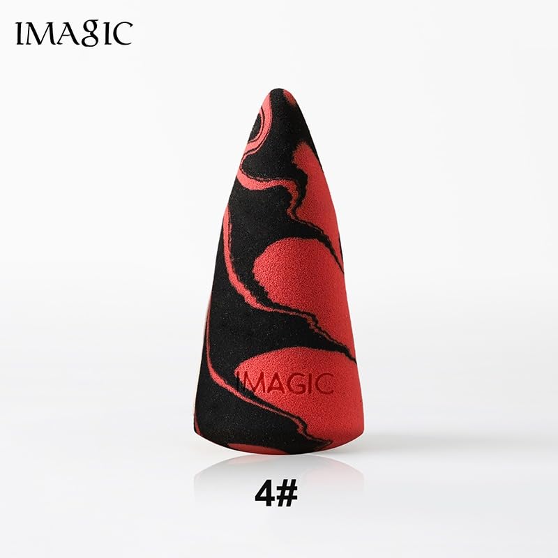 IMAGIC PROfessional Cosmetic Duo Color Top Hill Makeup Sponge Wet & Dry Use Soft Non-latex Material Puff