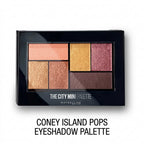 Maybelline New York The City Mini Eye Shadow Palette, 6 Highly Blendable Shade, Shimmer & Metallic Finish. The City Mini Eyeshadow Palette is Pigmented & Long-lasting