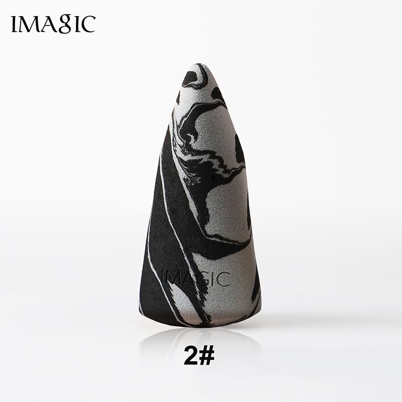 IMAGIC PROfessional Cosmetic Duo Color Top Hill Makeup Sponge Wet & Dry Use Soft Non-latex Material Puff