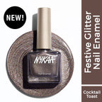 Nykaa Glitter Nail Enamel -(9ml)