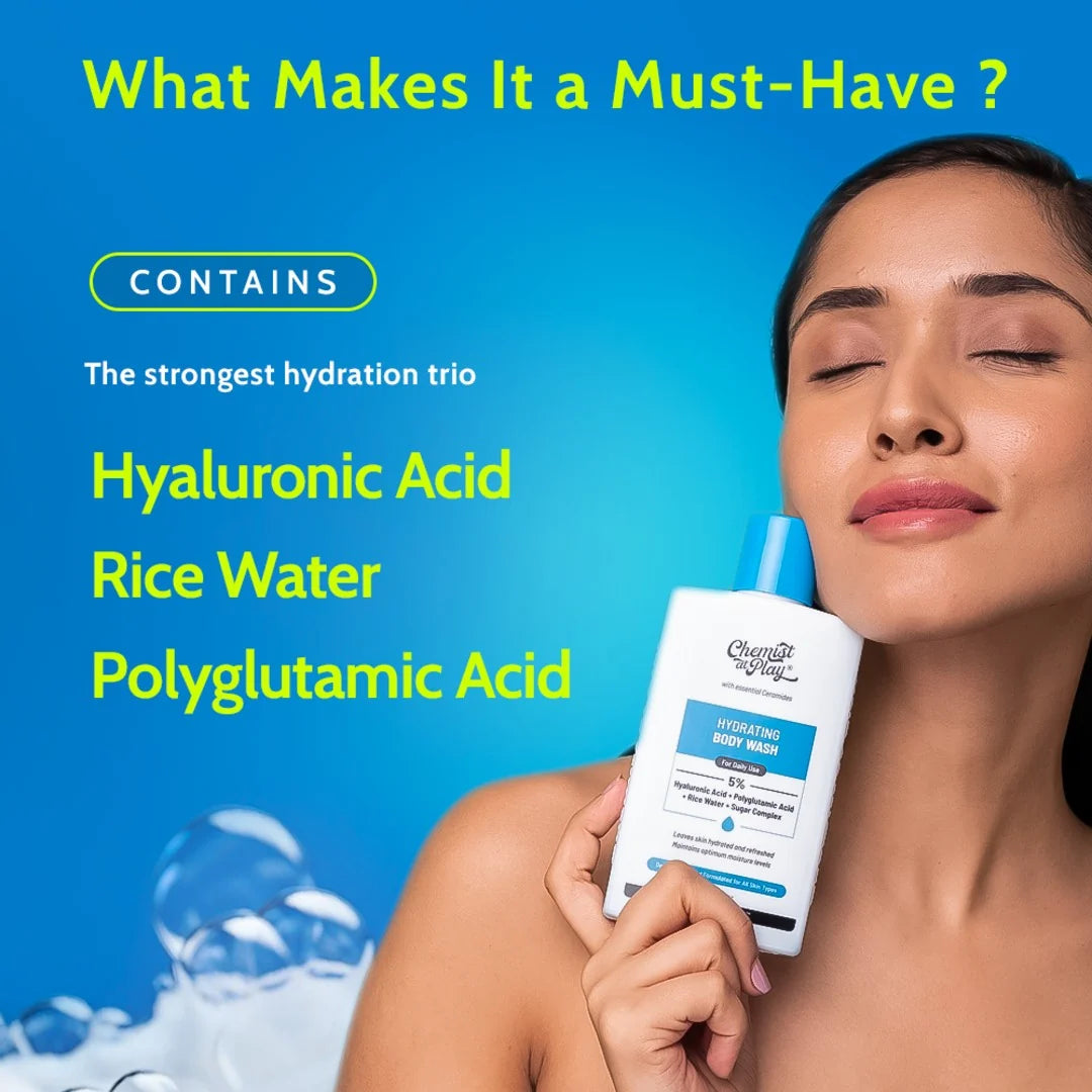 CHEMIST AT PLAY Hydrating Body Wash.