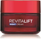 L'OREAL PARIS REVITALIFT MOISTURIZING NIGHT CREAM | ANTI - WRINKLE + FIRMNESS | CENTELLA ASIATICA + RETINOL A 50ml