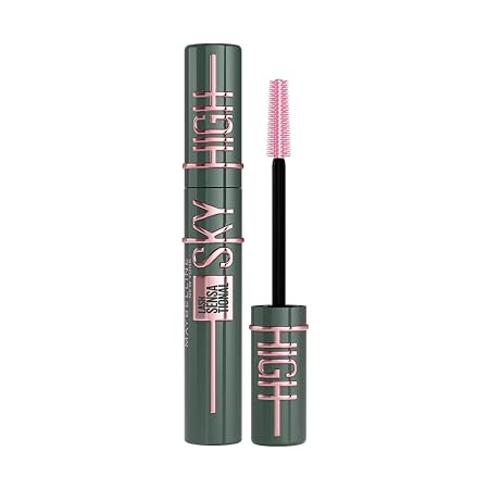 Maybelline New York Lash Sensational Sky High Mascara, Lengthening and Volumizing Mascara With Bamboo Extract & Fibres, Ophthalmologist tested and Waterproof | 6ml