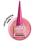 Nykaa Stardust Holographic Long Lasting Chrome Nail Polish -(9ml)