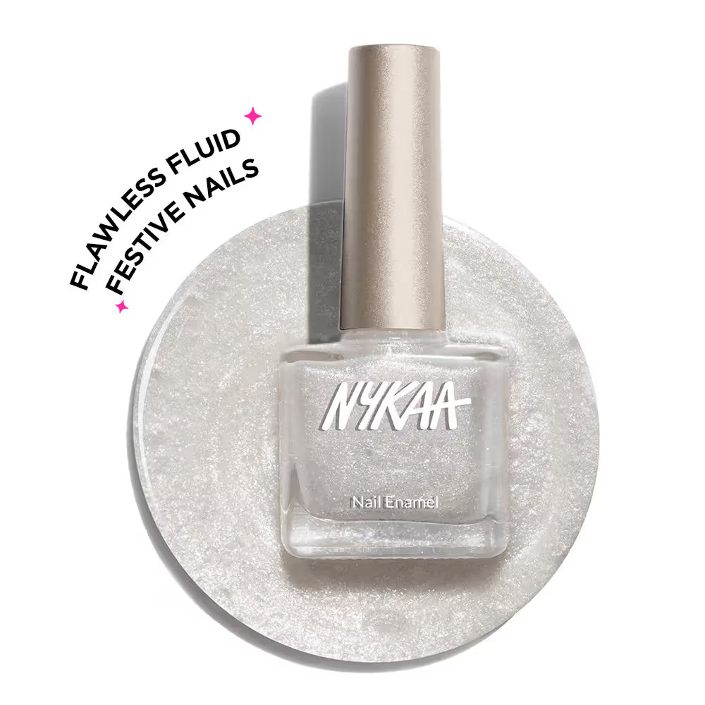 Nykaa Glitter Nail Enamel -(9ml)
