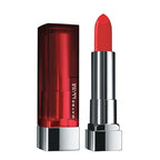 Maybelline New York Color Sensational Creamy Matte Lipstick lasts up to 12 Hours, Hydrate Lips, Rich Creamy Lipstick with Shea Butter, 3.9g