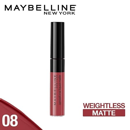 MAYBELLINE NEW YORK BY COLOR SENSATIONAAL LIQUID MATTE LIPSTICK 7ml