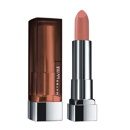 Maybelline New York Color Sensational Creamy Matte Lipstick lasts up to 12 Hours, Hydrate Lips, Rich Creamy Lipstick with Shea Butter, 3.9g