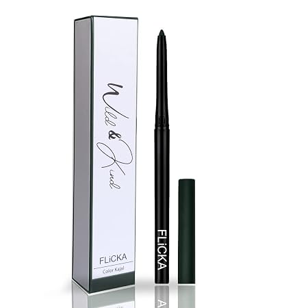 FLiCKA Wild & Kind Twist Kajal Pen Waterproof & Long Lasting - 0.30gm