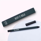 FLiCKA Keep It Bold Kajal | Waterproof, Smudgeproof, Intense Kajal, Long-lasting Formula upto 18hrs, 1.2 g