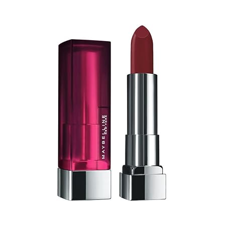 Maybelline New York Color Sensational Creamy Matte Lipstick lasts up to 12 Hours, Hydrate Lips, Rich Creamy Lipstick with Shea Butter, 3.9g