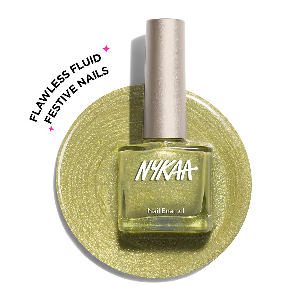 Nykaa Glitter Nail Enamel -(9ml)