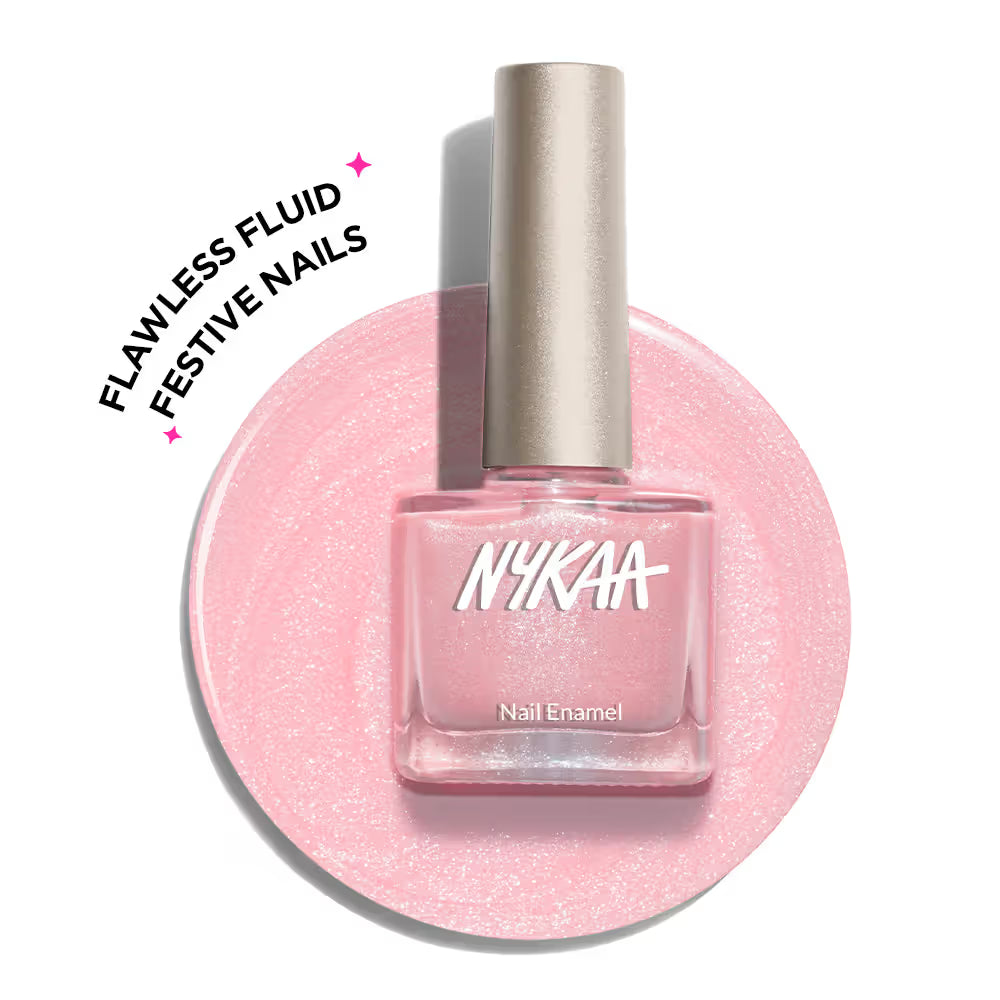 Nykaa Glitter Nail Enamel -(9ml)