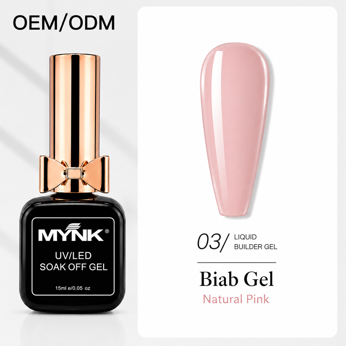 MYNK Professional BIAB Gel delivers salon-quality nails at home.