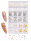 Elevate your nail art with stunning pearl rhinestones.
