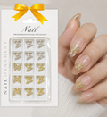 Delicate butterfly nail accessories to elevate your manicure. These charming embellishments feature intricate wing details and vibrant finishes that add elegance to any nail design.