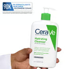 CeraVe Hydrating Cleanser Non-Foaming Face Wash for Dry Skin (473 ml)