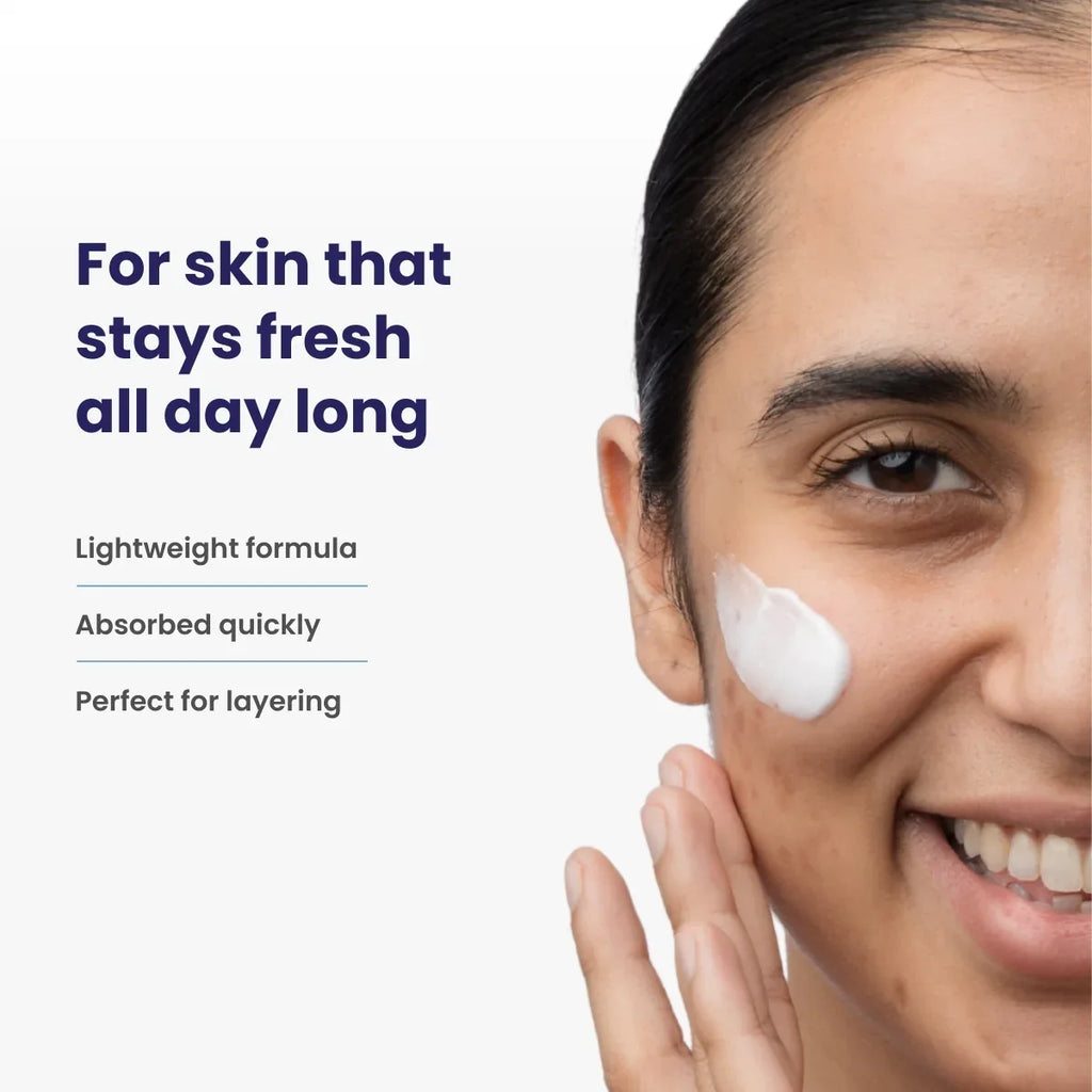 RE' EQUIL OIL FREE MOISTURISER | Hyaluronic Acid Betaine | Weightless Hydration Non-Sticky Feel For Normal To Oily Skin | Dermatologically Tested 100 g/3.53 oz.