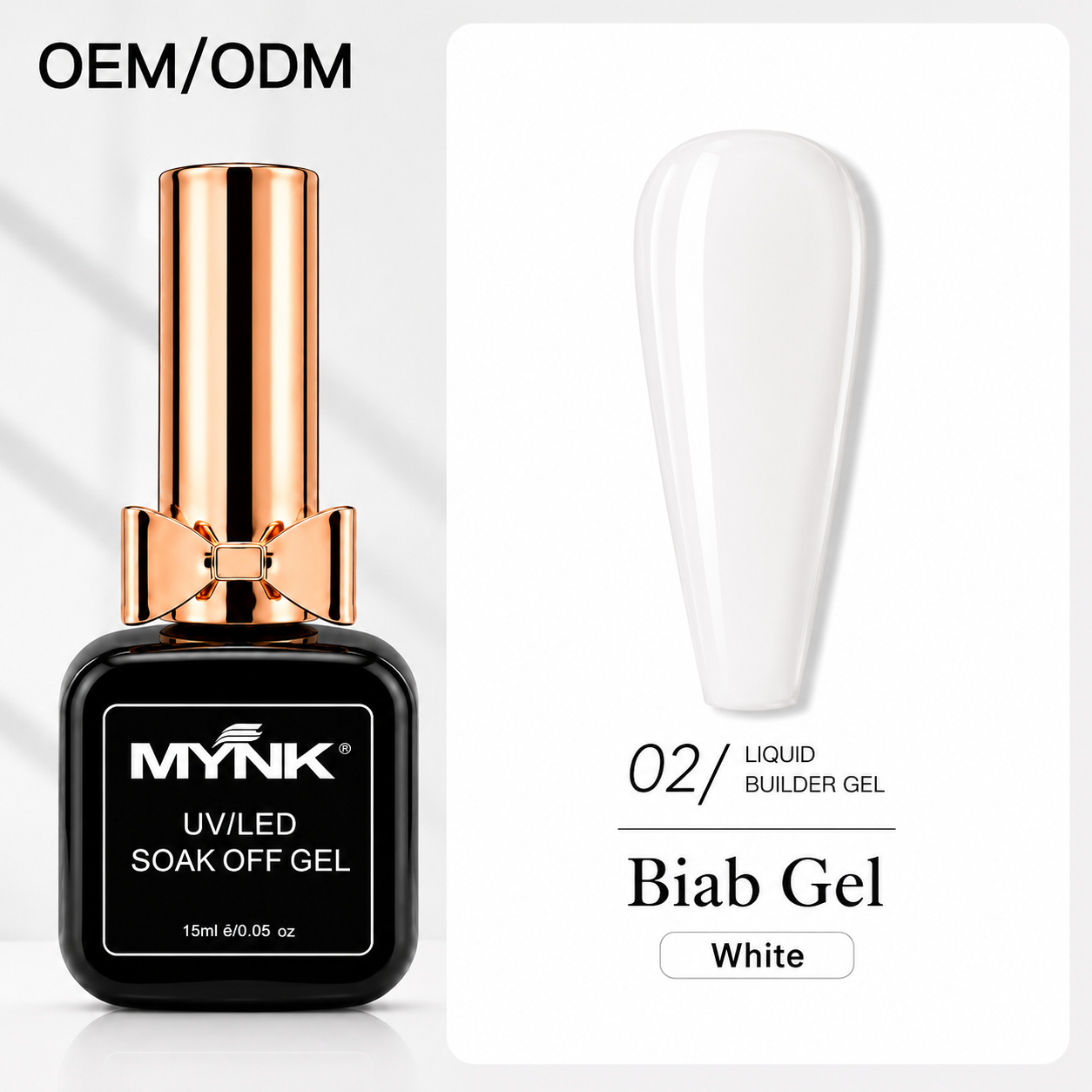MYNK Professional BIAB Gel delivers salon-quality nails at home.
