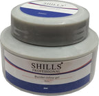 Shills Professional Builder Gel – Hard UV LED Extension Gel for Nail Extensions & Overlay | White, Pink, Nude, Peach, Clear | Thick Self-Leveling Nail Builder Gel (Clear, 30ml)