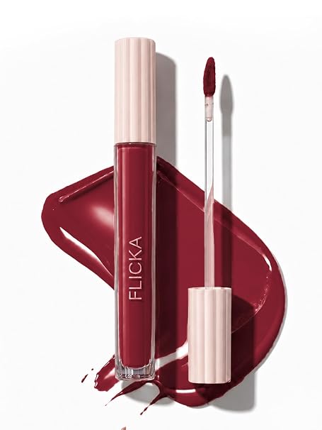 FLiCKA Weightless Impression Liquid Lipstick| Enriched With Vitamin E, Matte Finish, Moisturizing, Creaseless Formula 1.6ml